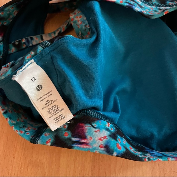 Lululemon Energy Bra “Quick Start Multi” size 12 - Picture 9 of 11